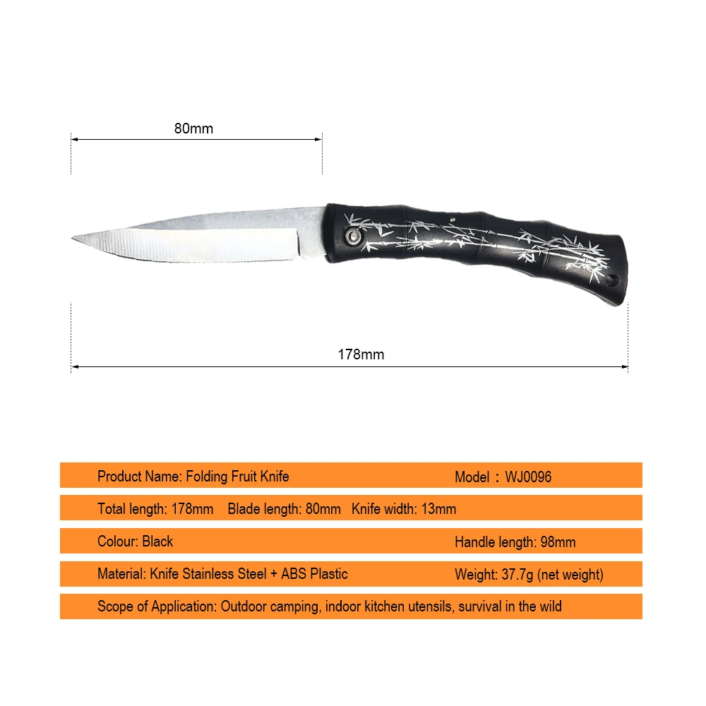 Карманный складной нож JelBo, Мини Тактический складной нож, нож для кемпинга, выживания, портативный ручной инструмент, фруктовые ножи