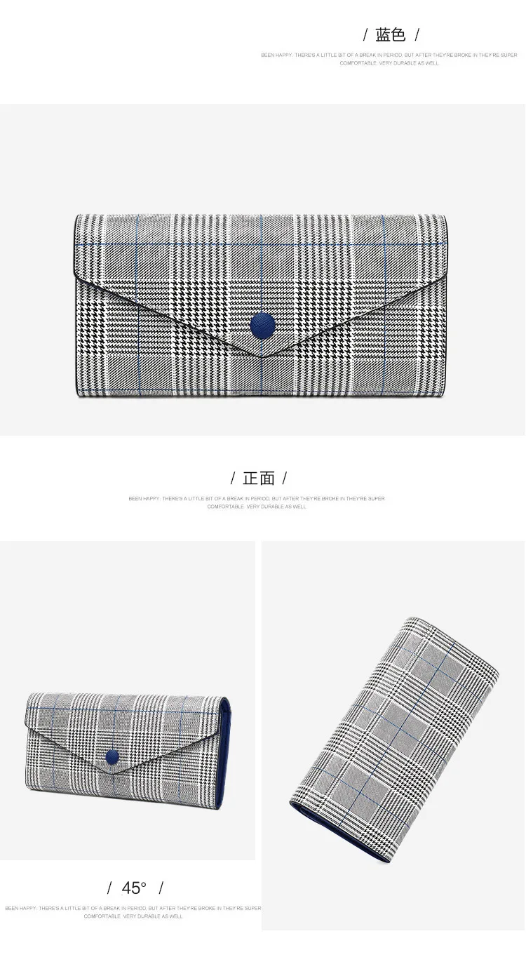 

2 fashionable small fresh leather simple short wallet Ladies Large Wallet multi-card BM60047 190401 jia