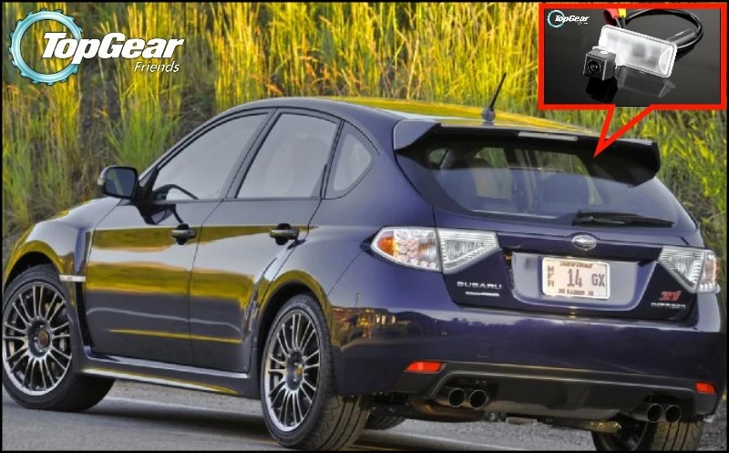 Автомобильная камера для Subaru XV / Impreza GJ GP Высококачественная заднего вида верхнее