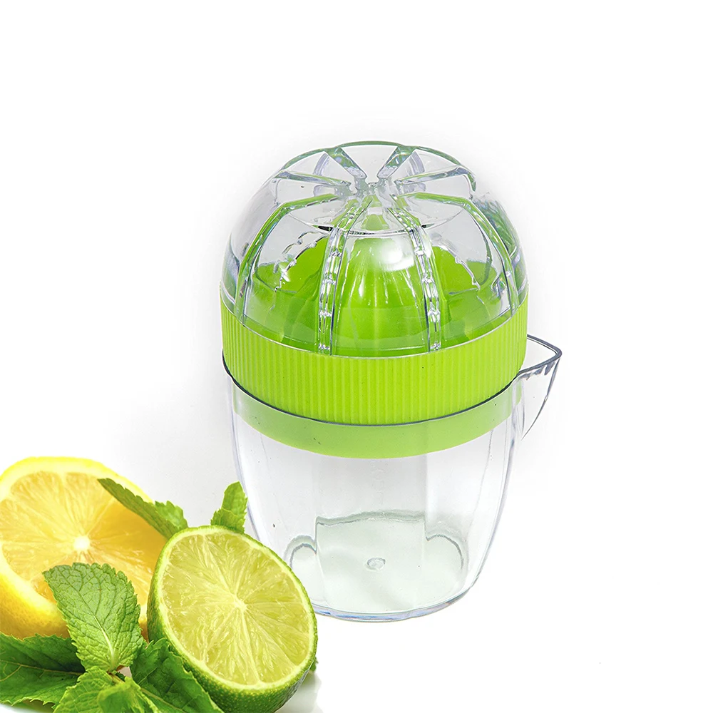 

Lemon Juicer Press Cup Limes Citrus Squeezer With Lid Plastic Manual Fruit Vegetable Tools Kitchen Gadgets (color sent randomly)