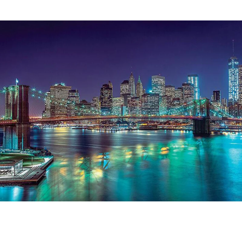 

new diy 5d diamond embroidery New York skyline Home Decoration 3d diamond Painting Full square/Round Mosaic Needleworks gift