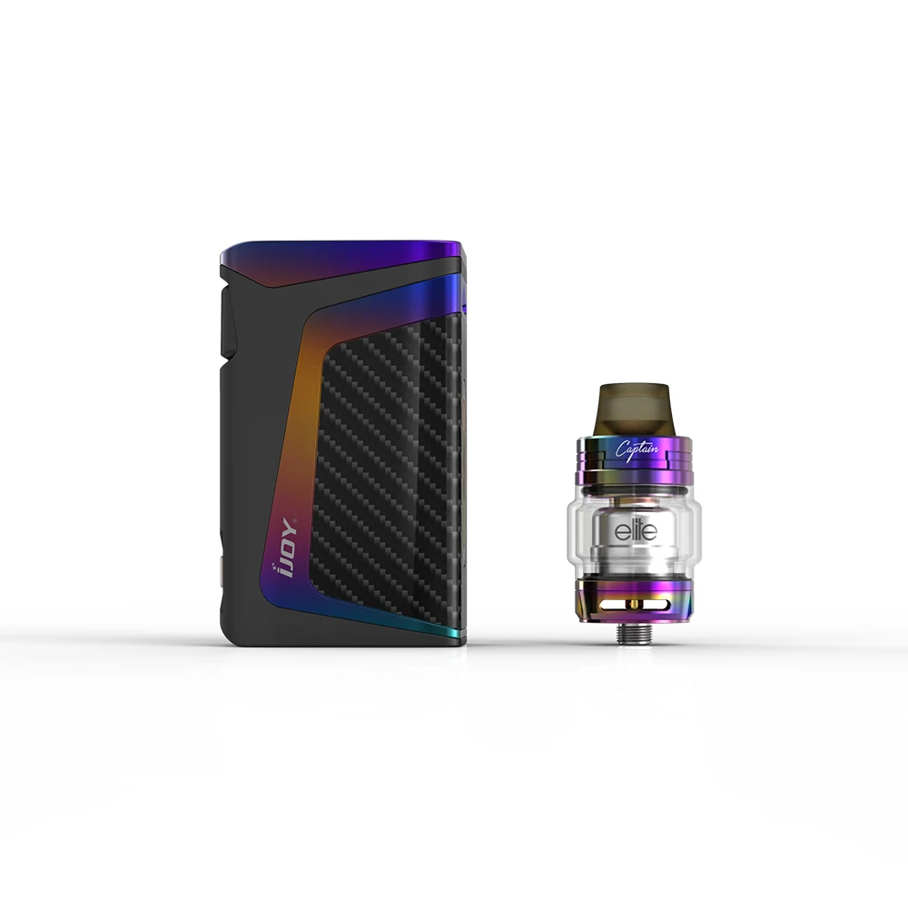Оригинал IJOY ELITE мини комплект с бак subohm 3 в 1 60 Вт собран 2200 мАч батареи Vape