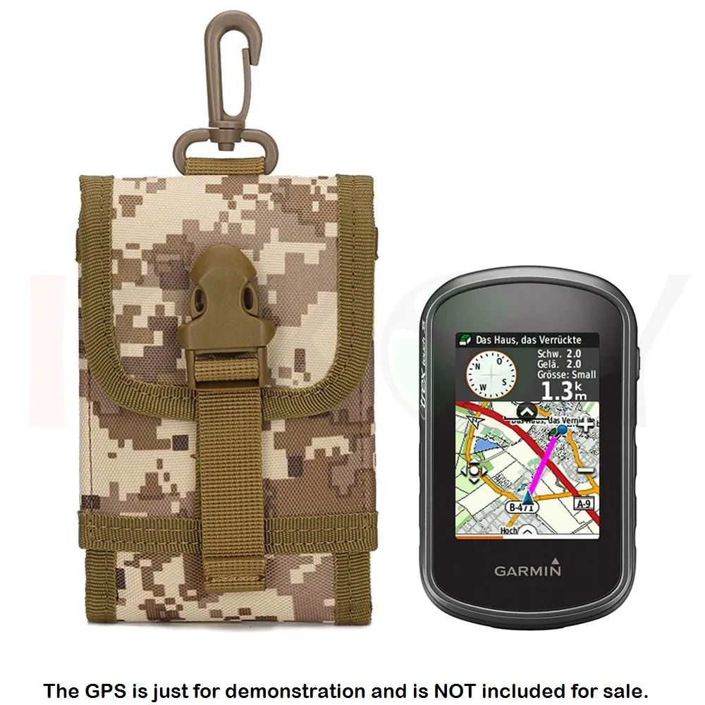 Muti-funtion Military Tactical Pouch Hanging Bag protable Protect Case Waterproof Nylon for Hiking GPS Garmin Touch 25 35 | Мобильные