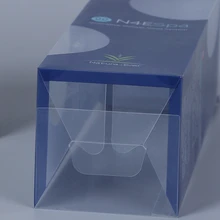 UV устойчивые коробки любимчика конфеты упаковывая, изготовленная на заказ коробка упаковки пластиковый прозрачный ПВХ с мягкой складкой для подарка- PX20271