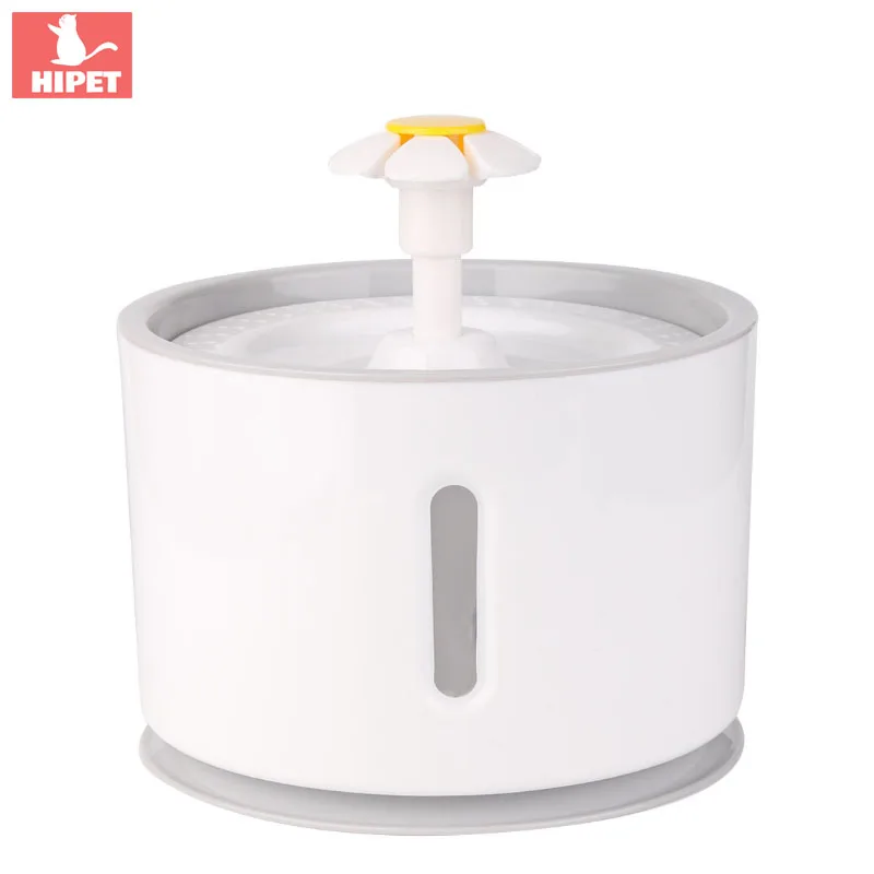 

2.4L Capacity Automatic Pet cat Drinking water Fountain Dispenser Drink Filter Safe with LED Electric USB Dog Cat Feeder Bowl