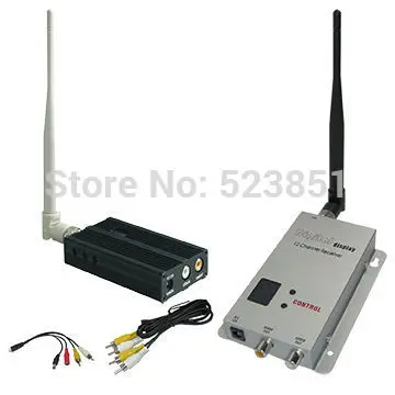 Transmissor de Vídeo sem Fio da Longa Distância com 8 Bom para o Sistema de Vigilância sem Fio do Cctv Novo Canais 1.2 Ghz 2500 mw - Image 2