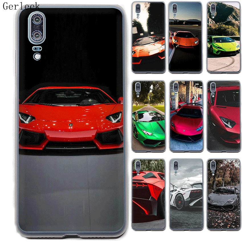 Desxz Sports Car Phone Case For Huawei Y5 Y6 Y7 Y9 Mate 10 20 Pro Lite Nova 3i 3