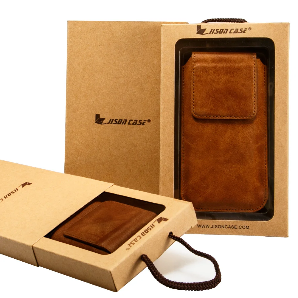 Jisoncase сумка для телефона iPhone 7/7 Plus из натуральной кожи 8/8 чехол с магнитной крышкой