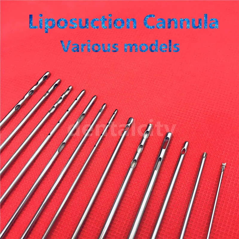 Cânulas de Lipoaspiração Cirúrgicos de Aço Inoxidável para Enxerto de Gordura Sete Buraco Instrumentos 1 Pcs 5 Home & Garden
