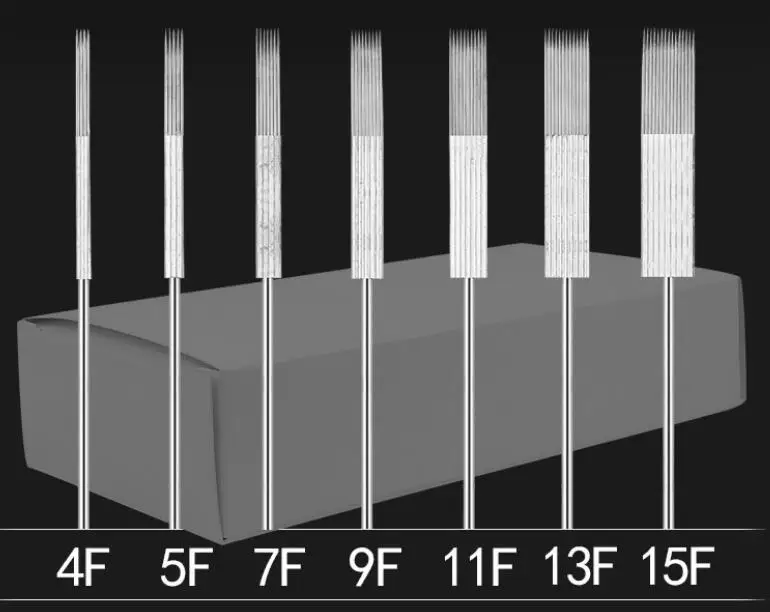 Стерилизовать иглы татуировки 1207RM иглы татуировки 150 шт высококачественные иглы круглые из Магнума иглы для татуировки пулемет