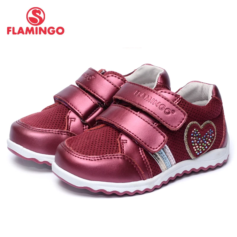 

FLAMINGO 2017 New Arrival Spring & Autumn sneakers for girl Fashion High Quality children shoes 71P-XY-0131