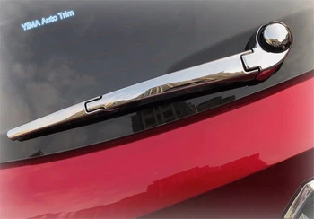

Lapetus Auto Styling Chrome Rear Tail Window Glass Wiper Protection Kit Cover Trim 3 Piece / ABS Fit For MG ZS 2018 2019 2020