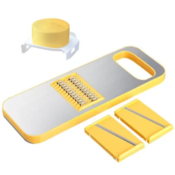 

Stainless Steel Blade Vegetable Cutter Potato Peeler Carrot Grater Kitchen Gadget Tools Multi-functional Shredder Manual Slicer