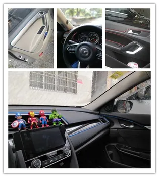 

5M Car Styling Refit Decoration Strip Sticker For Skoda Octavia 1 2 3 Roomster Superb 3 Vision E Citigo Rapid Accessories