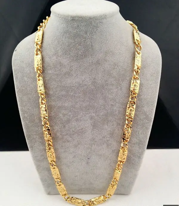 MENS 24K SOLID GOLD FILLED 