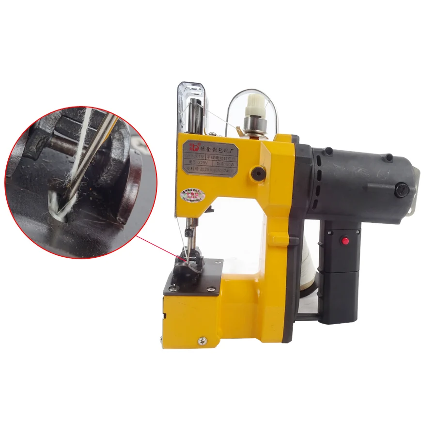  1PCS GK9-201 packet machine / gunny bag sealing machine /Automatic portable sealing machine