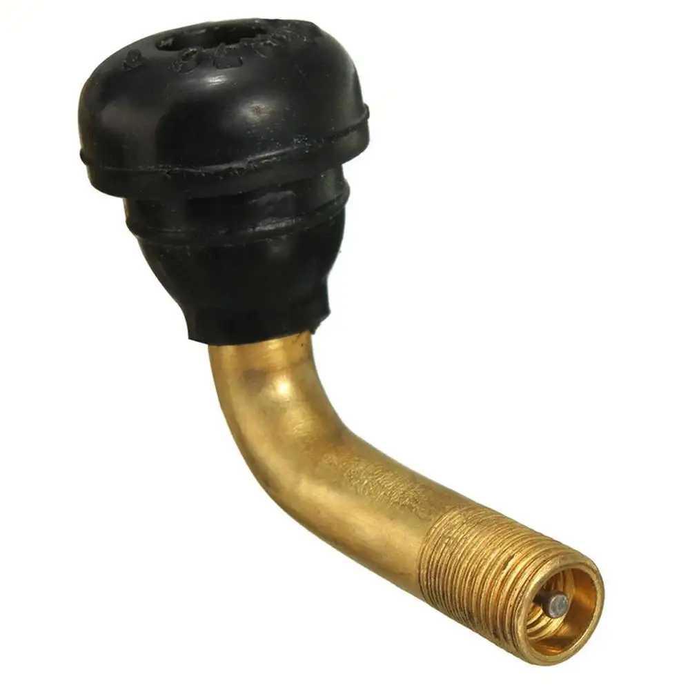 

2pcs/pack 90 Degree Angled Snap-in Motorcycle Tyre Valve Extension Adaptor Tire Stem Valves for Motorcycle Scooter ATV Di