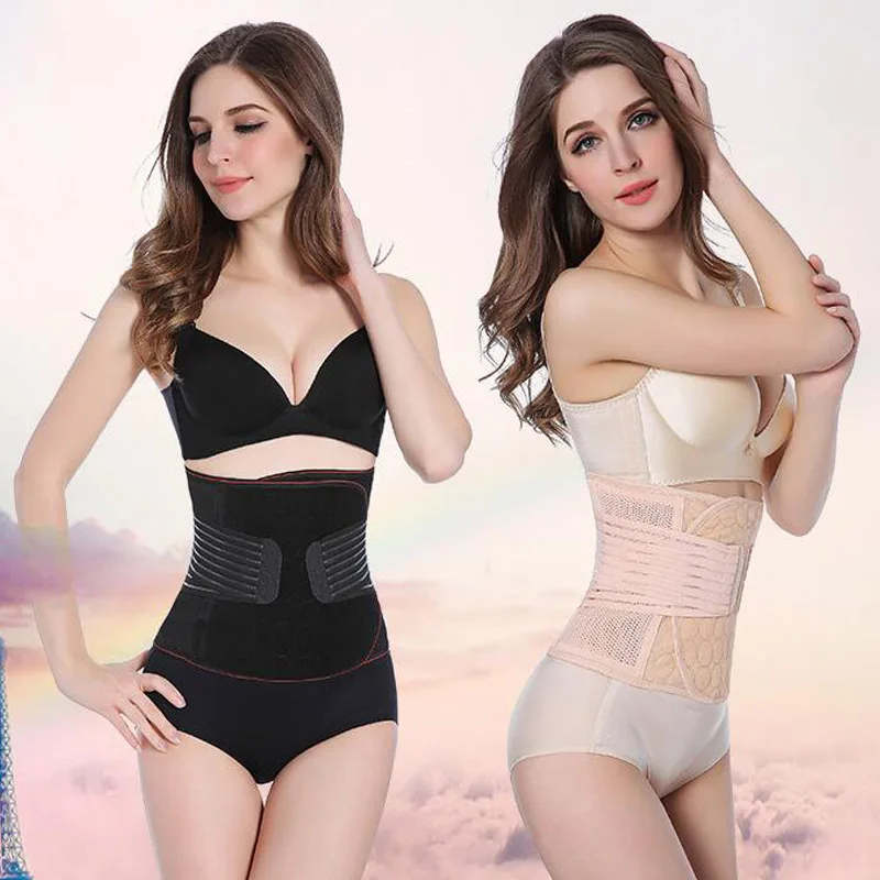 Murushe Women Waist Trainer Belt Shapewear Body Shaper Belly Wrap Trimmer Slimmer Compression for Weight Loss Workout Fitness (6)