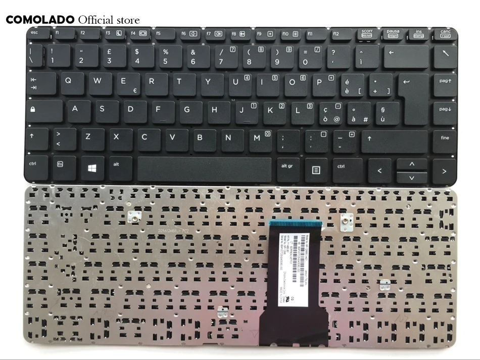 IT Italian Keyboard For HP PROBOOK 430 G1 Black wuthout frame Laptop Keyboard IT Layout (2)