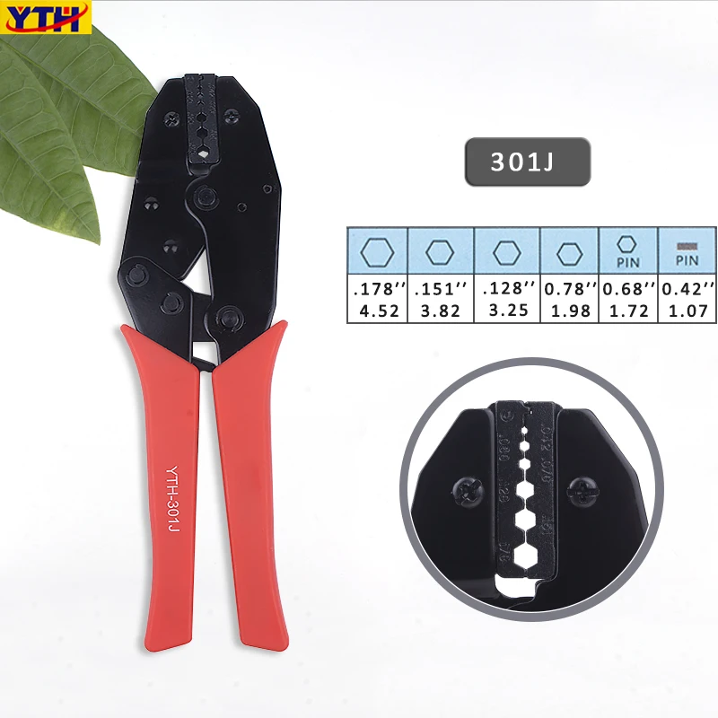 

YTH-301J Coaxial cable crimping plier Multi tools Hand Tool MINI EUROP Style crimping tool RG316, RG174 -1.5 crimping tools