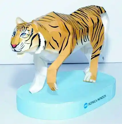 Tigre 3d Papier Modele Bricolage Parent Enfant Fait A La Main Serie Animale Tridimensionnelle Origami Jouets Boutique Populaire Aliexpress