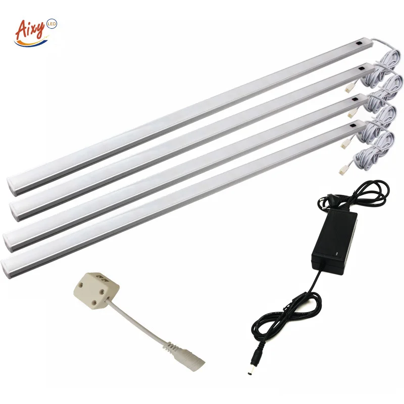 

DC 12V Sensor LED Cabinet Light Hand Sweep Motion Sensor Kitchen Lights LED Bar lamps Bedroom Closet Wardrobe lighting