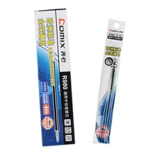 Комикс R980 Универсальный гель чернил пополнения 0.5 мм, 20 шт., черный