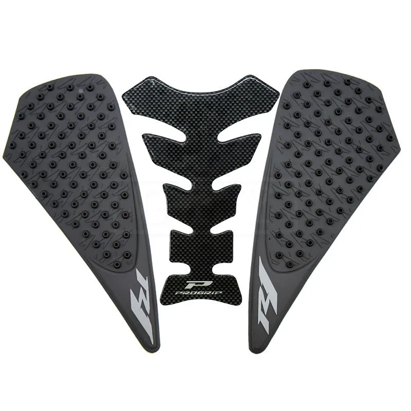 

For Yamaha YZFR1 2004-2013 2014 2015 2016 YZF R1 Motorcycle Fuel Tank Pad Anti Slip Protector Stickers Knee Grip Side Decals