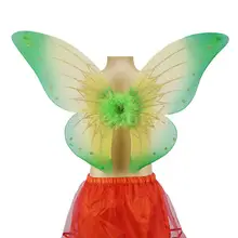 Дети девочки фея с крыльями маскарадный костюм ангела