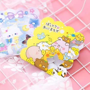 

1 pack hot cute Stationery Stickers Japanese style Cartoon Animal pig bear Cat Mobile Stickers Scrapbooking DIY Craft Stickers