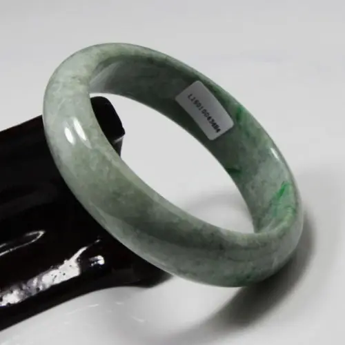 

xd 00808 Beautiful Natural Green Grade "A" Jadeite Jade Gems Bangle Bracelet (A0502)