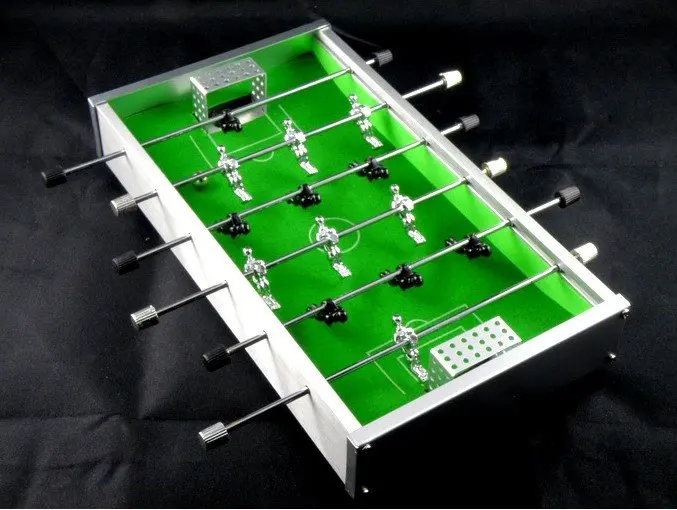 Aluminum Mini Table Footable Soccer Desktop soccer Board Gameboard