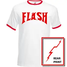 Флэш Мужская нарядная одежда футболка костюм как носить королева Фредди Меркурий Гордон модные брендовые мужские топы уличная одежда футболка