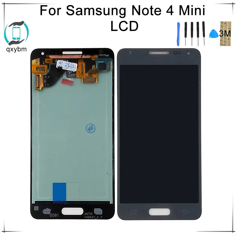 

Super OLED 4.7" For Samsung For Galaxy Note 4 Mini Alpha G850F G850M LCD Display Touch Screen Digitizer Assembly with 3M Sticker