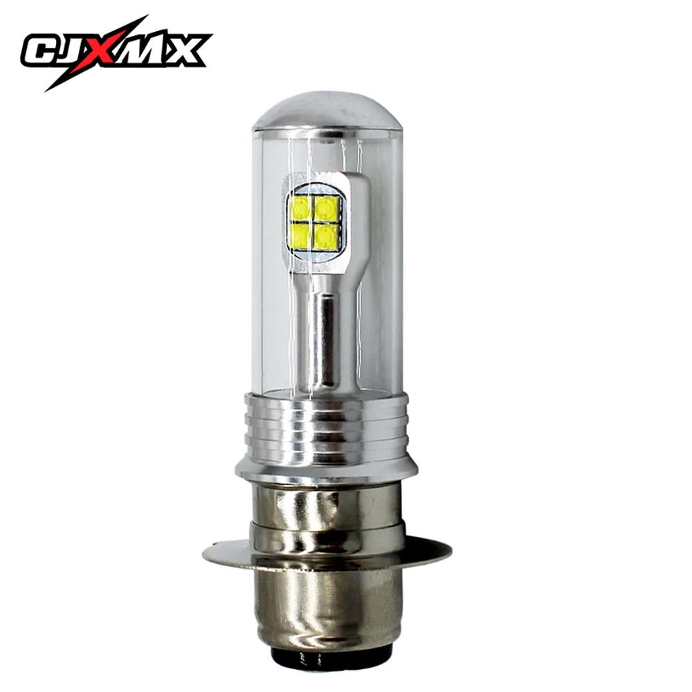 

CJXMX P15D LED Motorcycle Headlight Bulbs 6000K 12V Super Bright Scooter Moto Accessories DRL Scooter Front Lamp Fog Lights Bulb