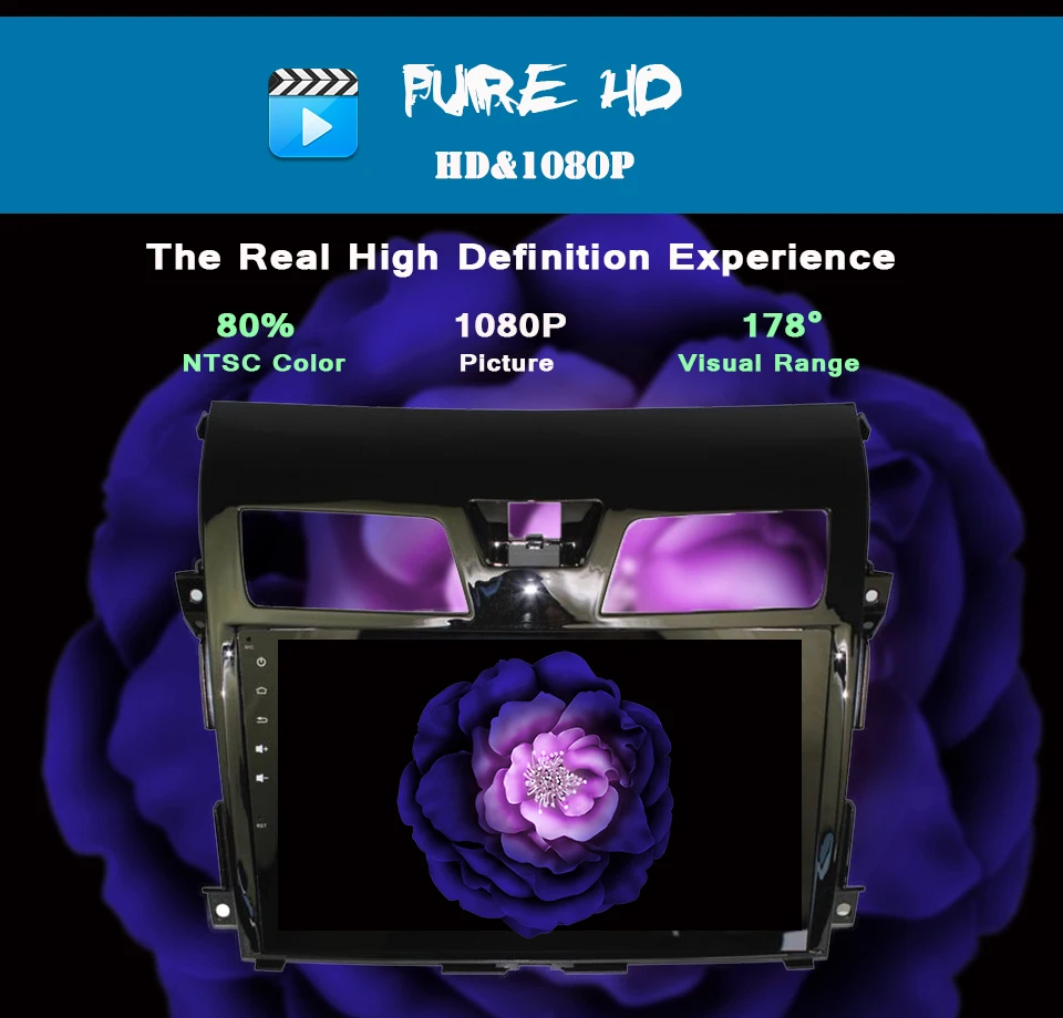 Sale Android 9.0 Car DVD Player For Nissan Altima Tenna 2013-2018 Stereo Radio Multimedia GPS Navigation WIFI Bluetooth AM/FM System 4