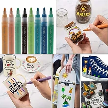 Art acrylic markers with variety of colors 10color spackage odorless non-toxic and acid-free interaction of palmitic acid with metoprolol succinate