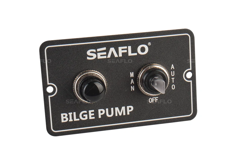 

12V&24V BILGE PUMP 2-WAY SWITCH PANEL For SEAFLO