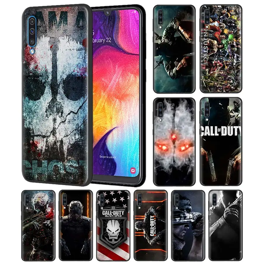 

cool Call of Dutys Superheroes Silicone Case for Samsung Galaxy A70 A50 A10 A20 A30 A40 A80 A6 A7 A8 Plus A9 Black Soft Case