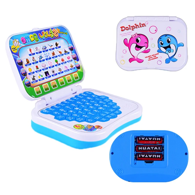 Ранняя машина для чтения компьютер для обучения Multi-function Mini Dot Обучающие игрушки китайские и английские случайные цвета