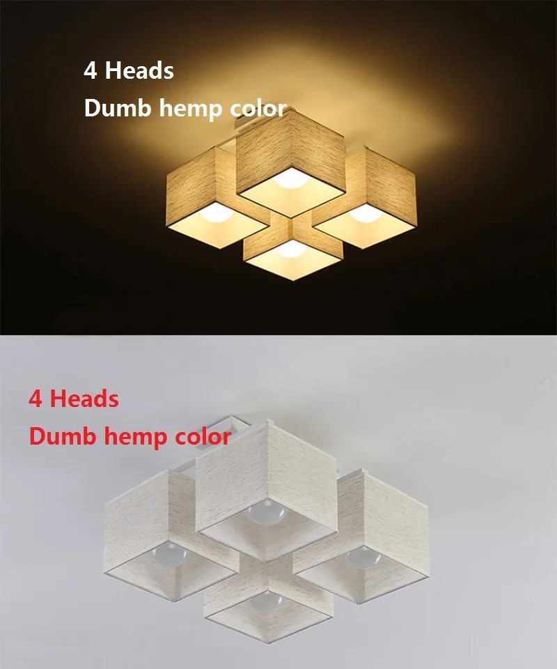 4 lights Dumb hemp color