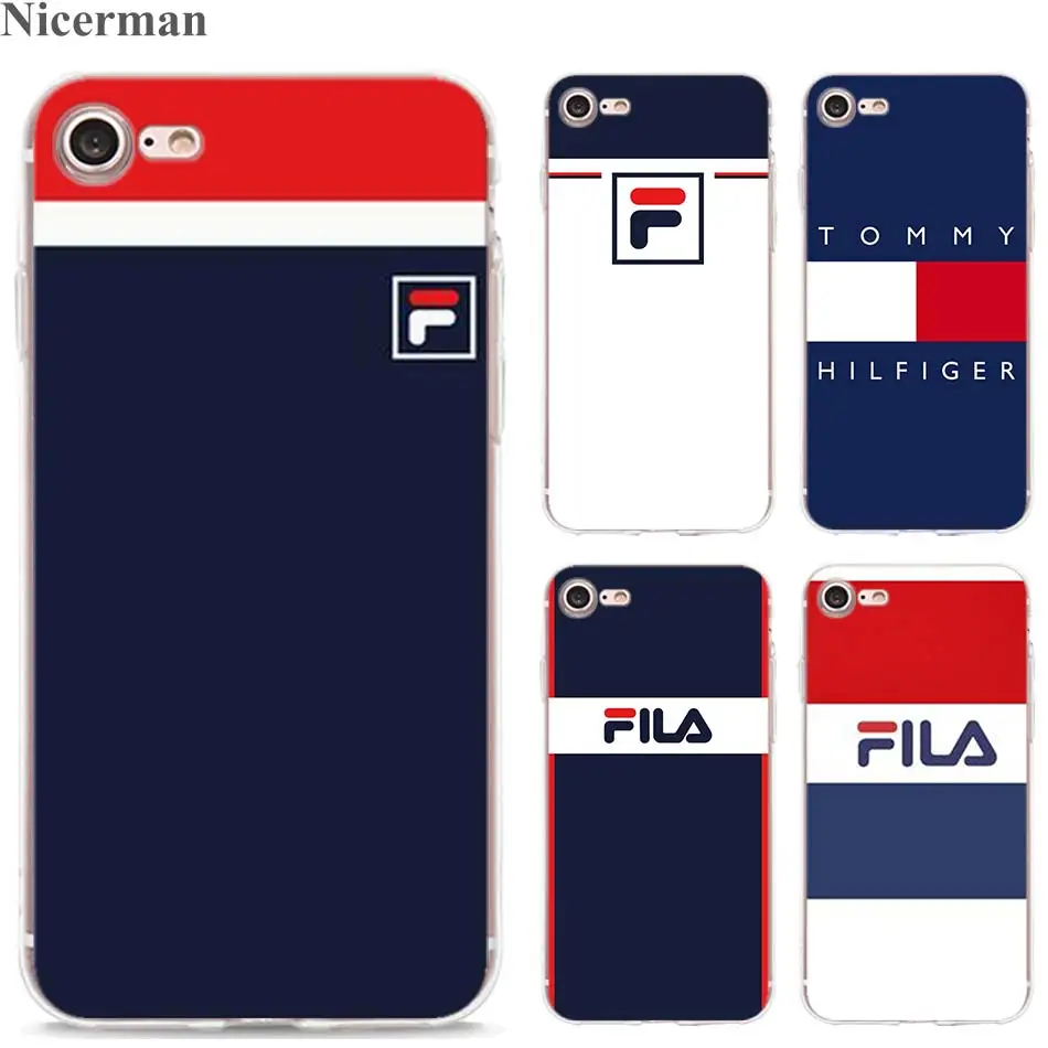 

Italy sport brand Silicon TPU Soft Coque for Apple iPhone 8 7 6s Plus SE 5s X XR XS MAX Shell Clear Cover cases