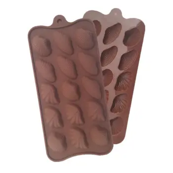 

Shell Type Silicone Cake Chocolate Mold Jelly Mold Cake Moulds Bakeware D516