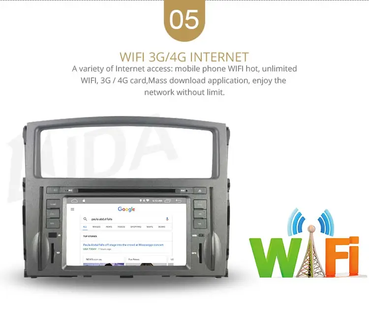 Clearance LJDA Android 9.1 Car DVD Player For Mitsubishi Pajero V97 V93 2006-2011 Wifi GPS Navi Car Radio 2G RAM Stereo Audio Multimedia 7 Clearance LJDA Android 9.1 Car DVD Player For Mitsubishi Pajero V97 V93 2006-2011 Wifi GPS Navi Car Radio 2G RAM Stereo Audio Multimedia 7