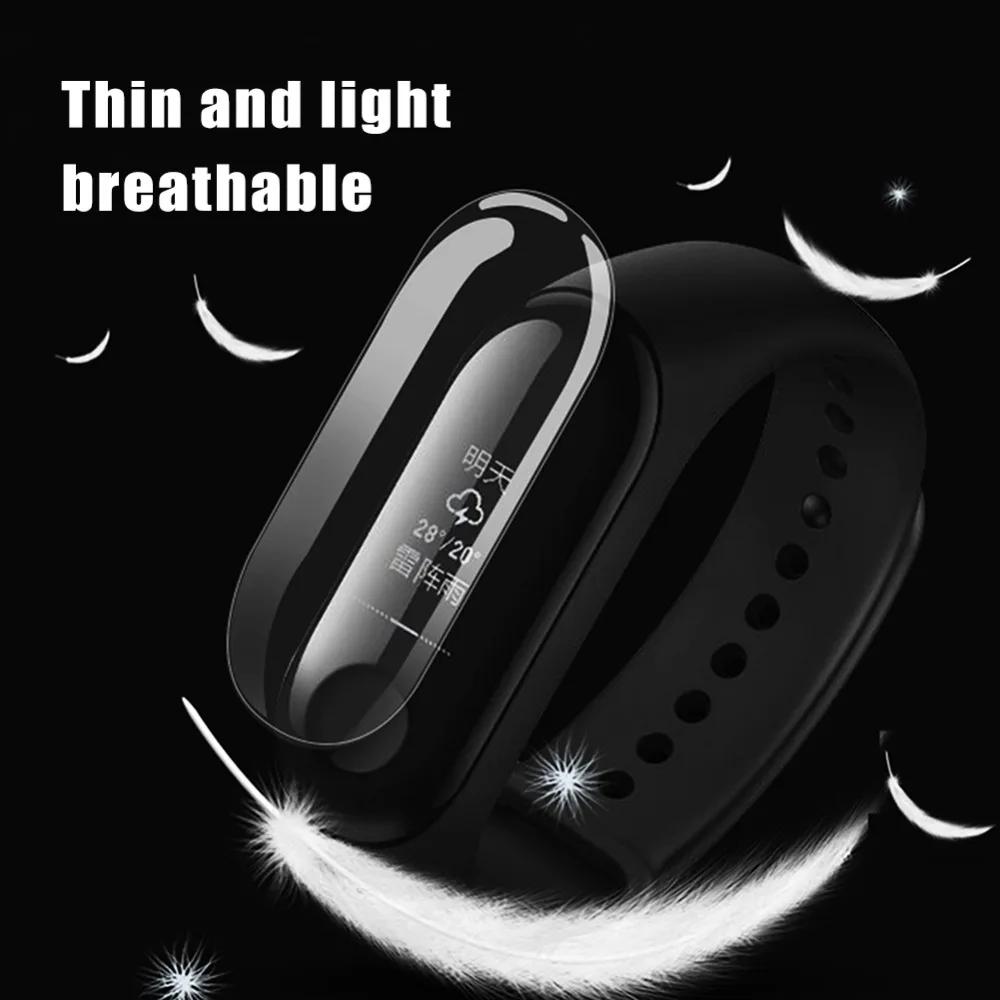 1235PCS For Xiaomi Mi Band 3 Screen Protector For Xiaomi Mi Band 3 Mi Band3 Smart Bracelet Protective Film For Miband 3 Film (4)