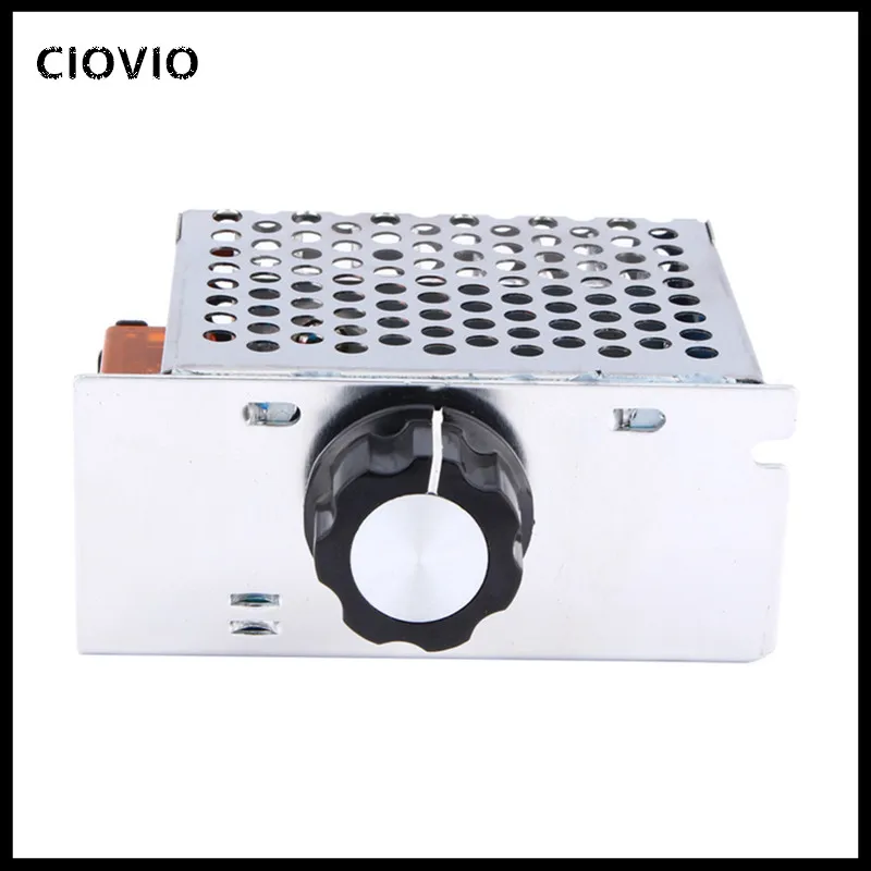 4000W 220V AC SCR Voltage Regulator Dimmer Electric Motor Speed Controller Module 