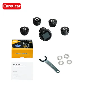 

KOLSOL TS61 Tire Pressure Monitoring System TPMS Wireless Real-time Cigarette Lighter Plug TPMS