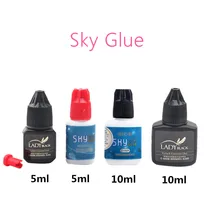 NEWCOME 1 Bottle Korea Sky Glue False Eyelash Extension Red Cap Sky Glue Lady Black Best Sensitive Glue Strong Adhesive Lash NEWCOME 1 Bottle Korea Sky Glue False Eyelash Extension Red Cap Sky Glue Lady Black Best Sensitive Glue Strong Adhesive Lash