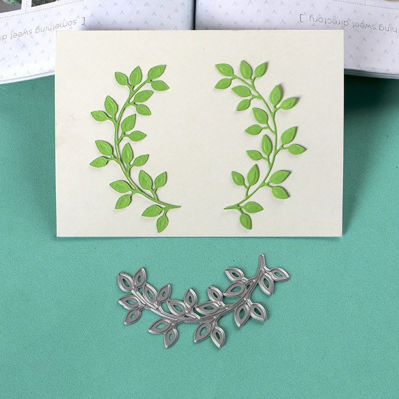 Hollow Leaves DIY Metal Cutting Dies Stencil Scrapbook Album Stamp Paper Good