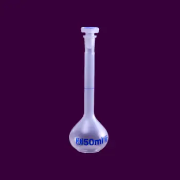 

50mL Polypropylene Volumetric Flask With PP Stop,Lab Plastic Bottle